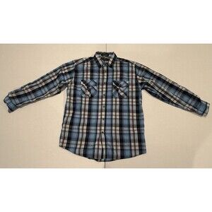 Beverly Hills Polo Club Shirt Mens Large Long Sleeve